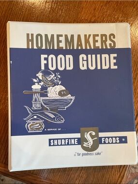 Shurfine Homemakers Food Guide - Vintage